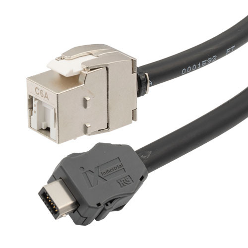 L-Com TRGIX606EC-BLK-1M