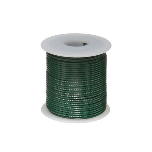 Philmore 78-21845 Green 18 AWG Stranded Hook-Up Wire 100Ft