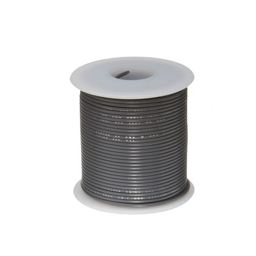 Philmore 78-22248 Grey 22 AWG Stranded Hook-Up Wire 100Ft