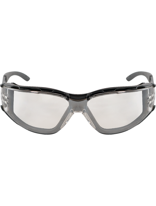 Bullhead Safety BH3066PFT CG5 Indoor/Outdoor Performance Fog Technology Lens, Matte Black Frame Convertible Safety Goggles