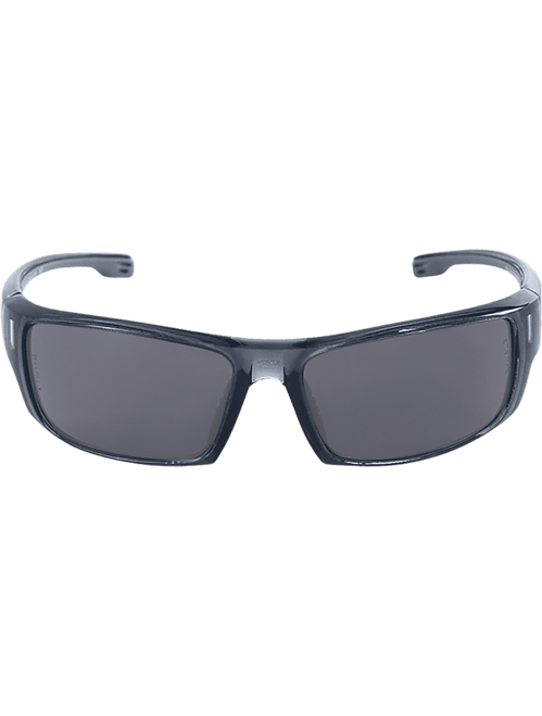 Bullhead Safety BH943PFT Dorado Dark Smoke Performance Fog Technology Lens, Crystal Black Frame Safety Glasses