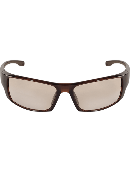 Bullhead Safety BH9711 Dorado Indoor/Outdoor Copper Lens, Crystal Brown Frame Safety Glasses