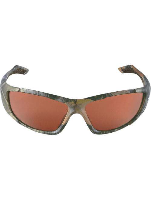Bullhead Safety BH12108 Javelin Brown Lens, Woodland Camouflage Frame Safety Glasses