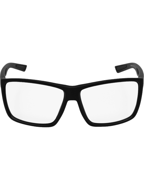 Bullhead Safety BH3361PFT Lionfish Clear Performance Fog Technology Lens, Matte Black Frame Safety Glasses