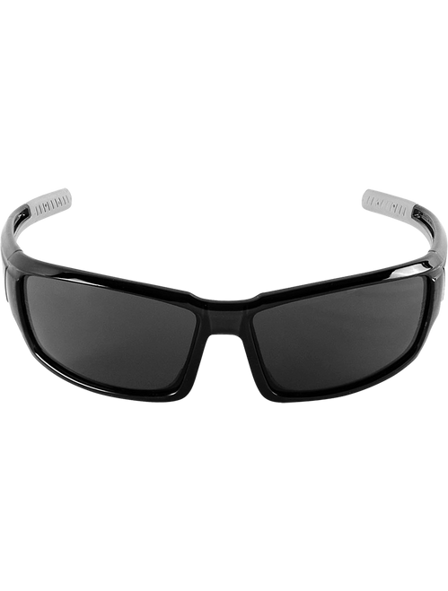 Bullhead Safety BH1433PFT Maki Smoke Performance Fog Technology Lens, Crystal Black Frame Safety Glasses