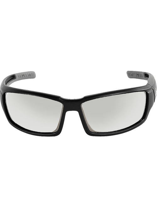 Bullhead Safety BH1466AF Maki Indoor/Outdoor Anti-Fog Lens, Matte Black Frame Safety Glasses