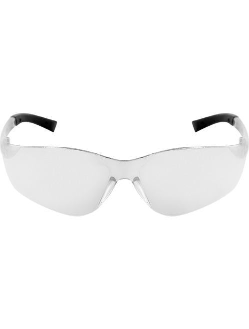 Bullhead Safety BH511AF Pavon Clear Anti-Fog Lens, Frosted Clear Frame Safety Glasses