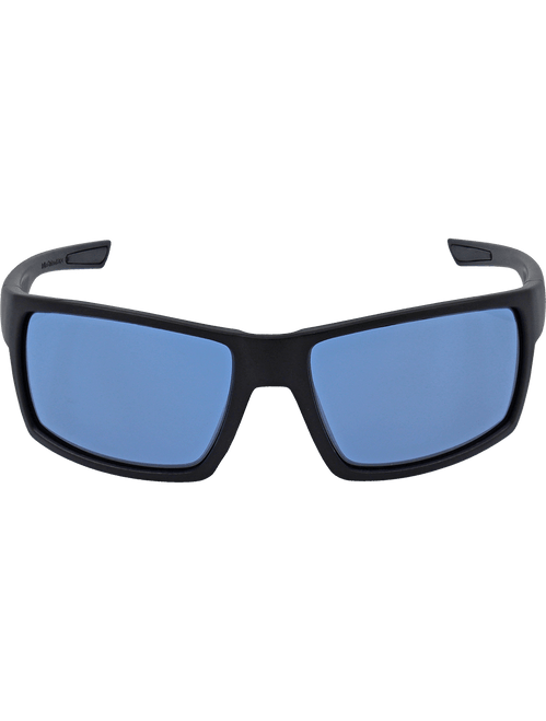 Bullhead Safety BH26620 Sawfish Blue High-Pressure Sodium (HPS) Blocker Lens, Matte Black Frame Safety Glasse