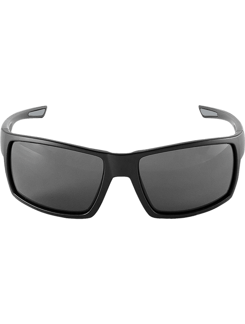 Bullhead Safety BH2663AF Sawfish Smoke Anti-Fog Lens, Matte Black Frame Safety Glasses