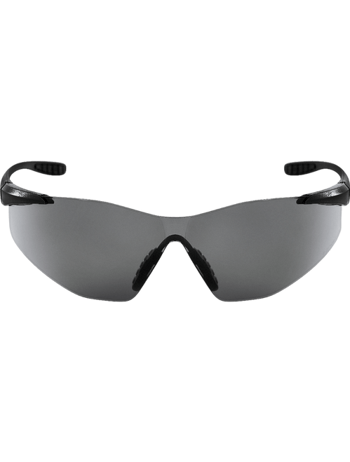 Bullhead Safety BH763AF Snipefish Smoke Anti-Fog Lens, Matte Black Frame Safety Glasses
