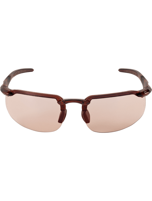 Bullhead Safety BH10714 Swordfish Indoor/Outdoor Copper Lens, Crystal Brown Frame Safety Glasses