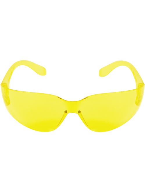 Bullhead Safety BH134 Torrent Yellow Lens, Frosted Yellow Frame Safety Glasses