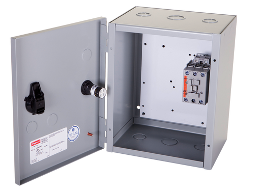 Sprecher & Schuh CAU7-9-240-C0 Reversing Three Pole Contactor