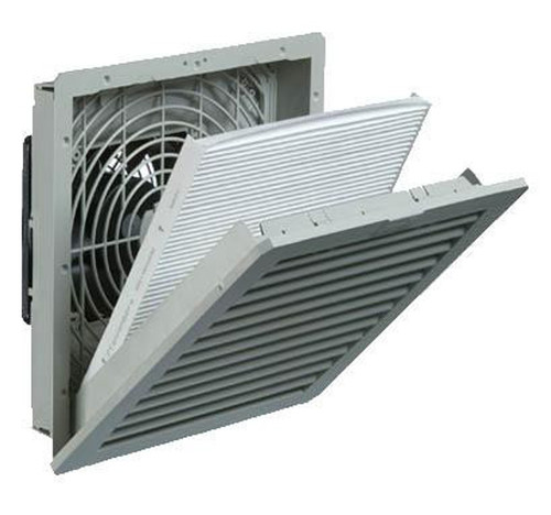Pfannenberg 11642104054 PF 42500 230V Reverse Flow Type 12 Filterfan (Light Gray)