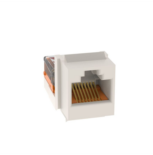 Panduit NK5E88MWHY UTP RJ45 Cat5E White Punchdown Jack Module