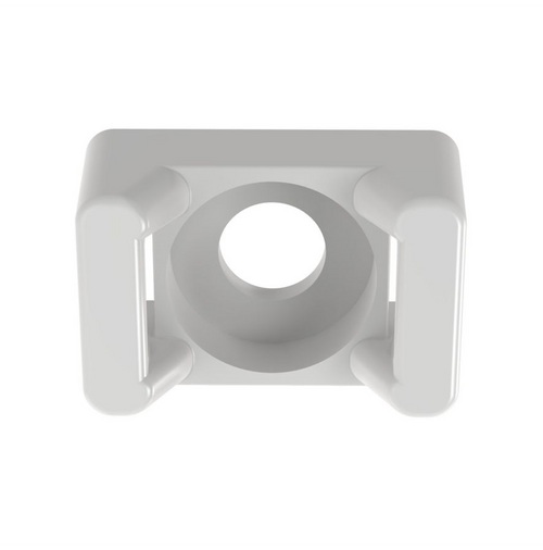 Panduit TM2S8-C #8 Screw Natural Cable Tie Mounts, 100 Pack
