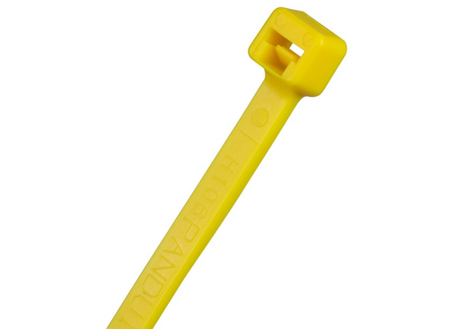 Panduit PLT2S-C4Y Cable Ties, 100 Pack