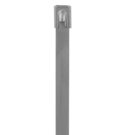 Panduit MLT6H-LP Stainless Steel Cable Ties, 50 Pack