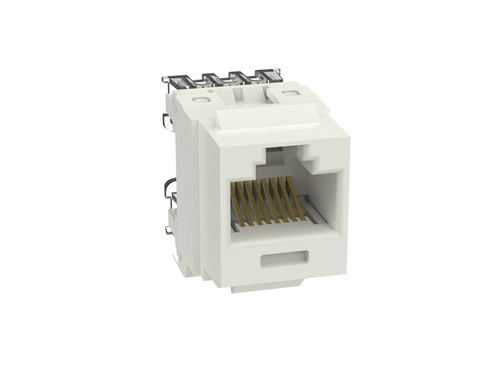 Panduit NK688MIW-Q Cat6 Off-White Punchdown Keystone Jack Module, 25 Pack