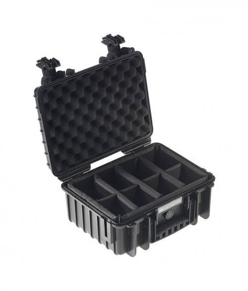 B&W 3000/B/RPD Type 3000 Black Outdoor Waterproof Case