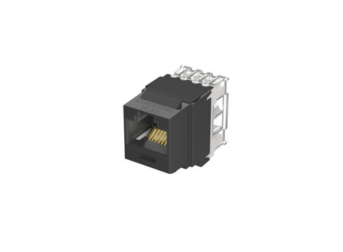 Panduit NK6X88MBL NetKey Cat6A Black Keystone Jack