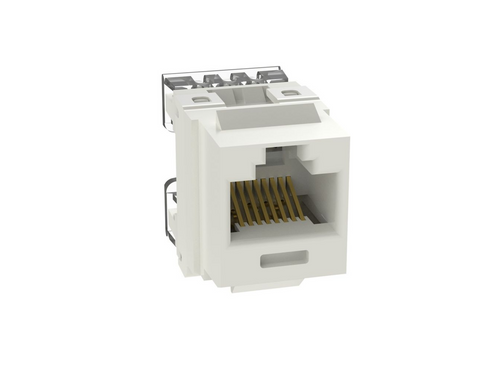 Panduit NKP5E88MIW-Q Off-White NetKey Cat5E Punchdown Jack, 25 Pack