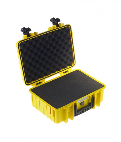 B&W 4000/Y/SI Type 4000 Yellow Outdoor Waterproof Case