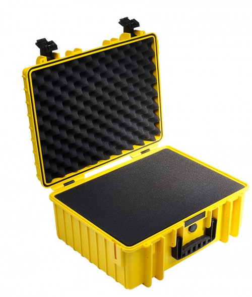 B&W 6000/Y/SI Type 6000 Yellow Outdoor Waterproof Case