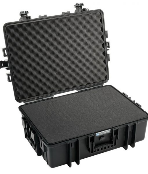 B&W 6500/B/SI Type 6500 Black Outdoor Waterproof Case