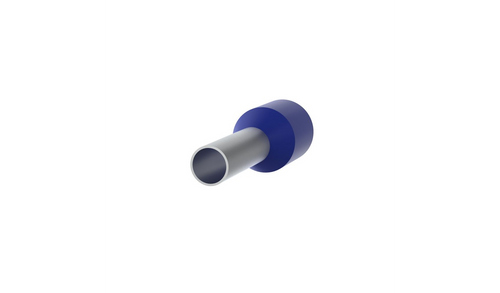 Panduit FSD80-8-D Blue 8mm Single Wire Ferrule, 500 Pack
