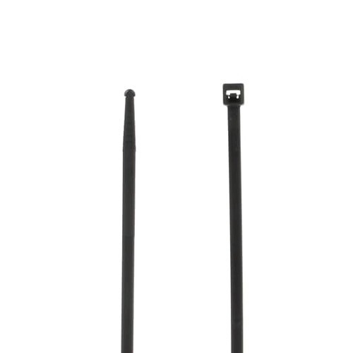Thomas & Betts L-5-30-0-M Black Cable Ties, 1000 Pack