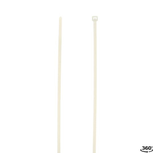 Thomas & Betts L-14-40-9-C Natural Cable Ties, 100 Pack