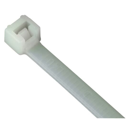 Thomas & Betts L-5-50-9-C Natural Cable Ties, 100 Pack