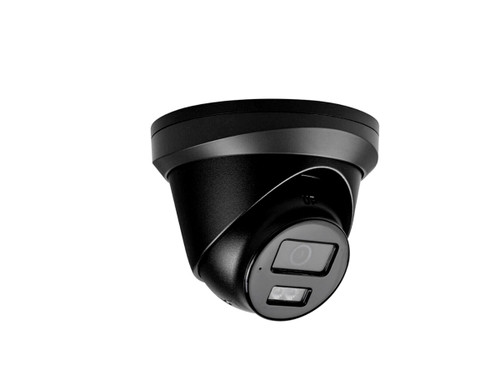SES 4K Black Fixed Small Turret Network Camera