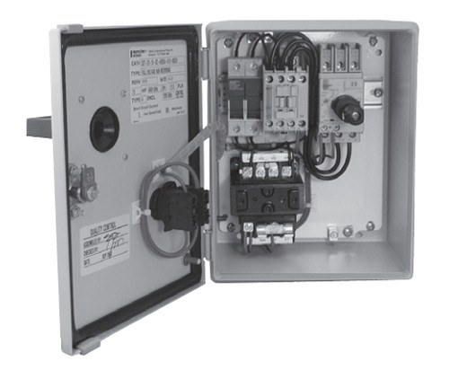 Sprecher & Schuh CX7-16-10-600-AH16A-AS11-WG3U Enclosed Non-Reversing Combination Controller