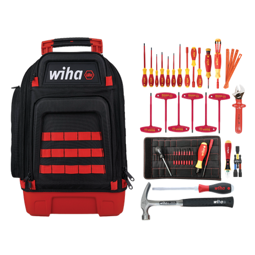Wiha 91877 48 Piece Insulated Electrician's Tool Kit