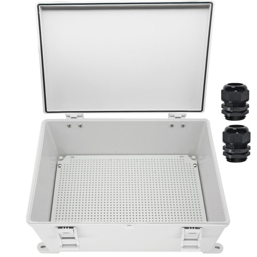 SES 16X12X8 ABS Plastic Outdoor Junction Box Enclosure