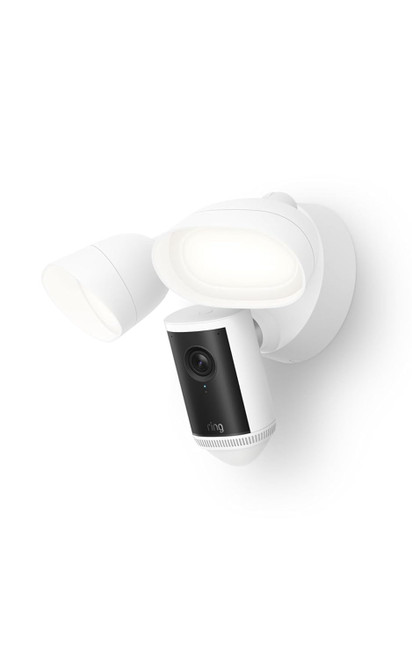 Ring Floodlight Cam Pro, Wired - White