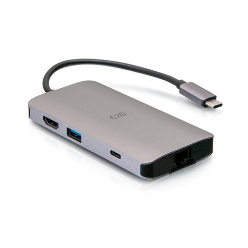 C2G C2G54458 USB-C 8-in-1 Mini Dock
