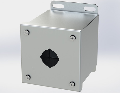 Saginaw SCE-1PBXSS Stainless Steel Pushbutton Enclosure