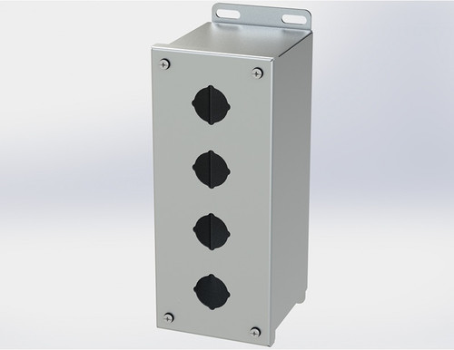 Saginaw SCE-4PBXSS Stainless Steel Pushbutton Enclosure