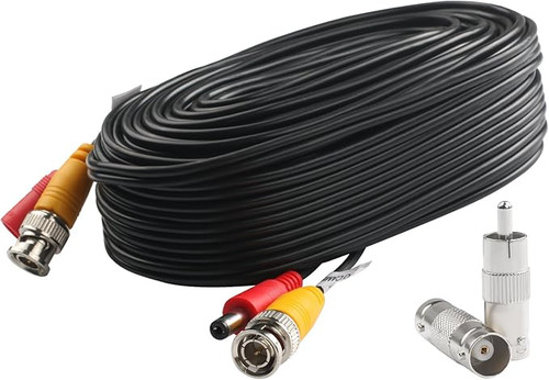 SES 100Ft BNC Video Power Cable