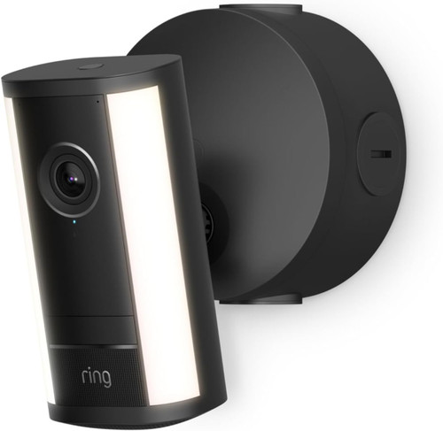 Ring Spotlight Cam Pro, Power over Ethernet - Black