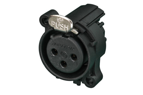 Neutrik NC3FAAH 3 Pole Female XLR Receptacle