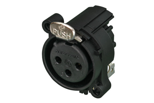 Neutrik NC3FAAH1 3 Pole Female XLR Receptacle