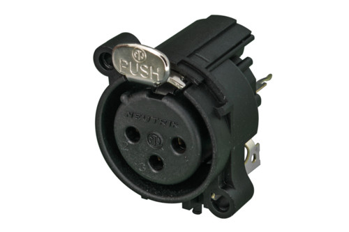 Neutrik NC3FAAV1 3 Pole Female XLR Receptacle