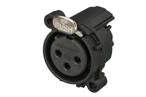 Neutrik NC3FAH 3 Pole Female XLR Receptacle