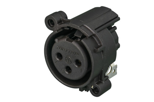 Neutrik NC3FAH1-0 3 Pole Female XLR Receptacle