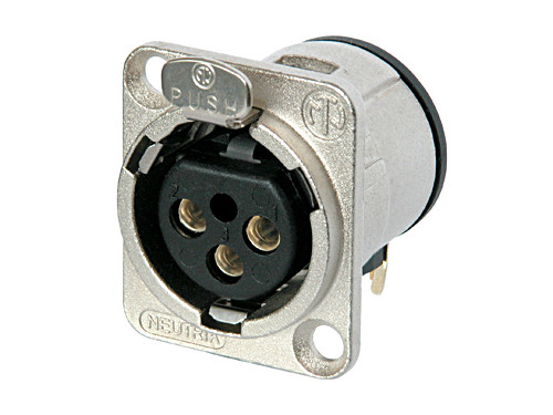 Neutrik NC3FD-H 3 Pole Female Receptacle