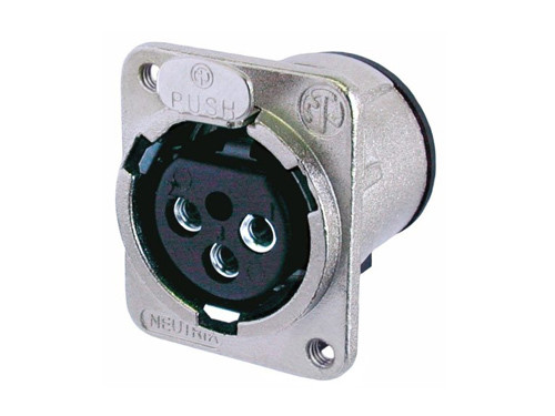 Neutrik NC3FDM3-V 3 Pole Female Receptacle